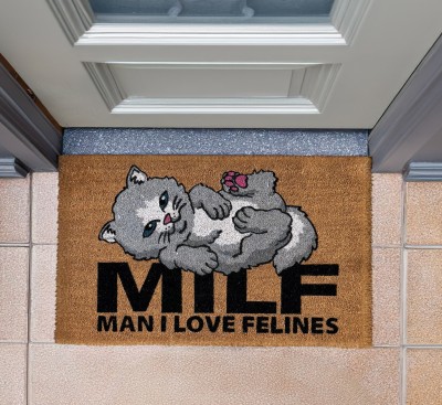 Man I love felines rug RipNDip