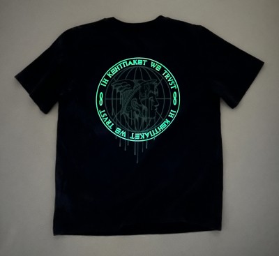 Футболка КентПакет Washed Hermes Logo Tee Navy