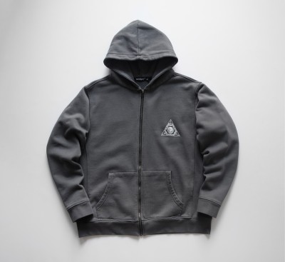 Triangle of Trust Zip hoodie КентПакет Grey